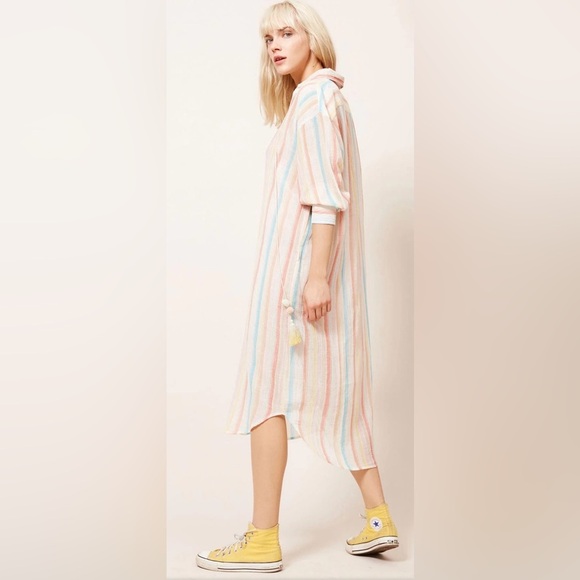 EUC Mes Demoiselles- Ricardo Striped Dress. Size 1/ US S-M - Picture 3 of 9